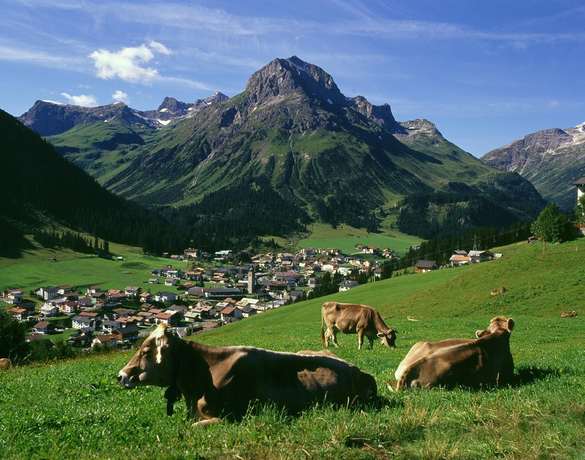 Hotel Pension Echo Lech am Arlberg Esterno foto